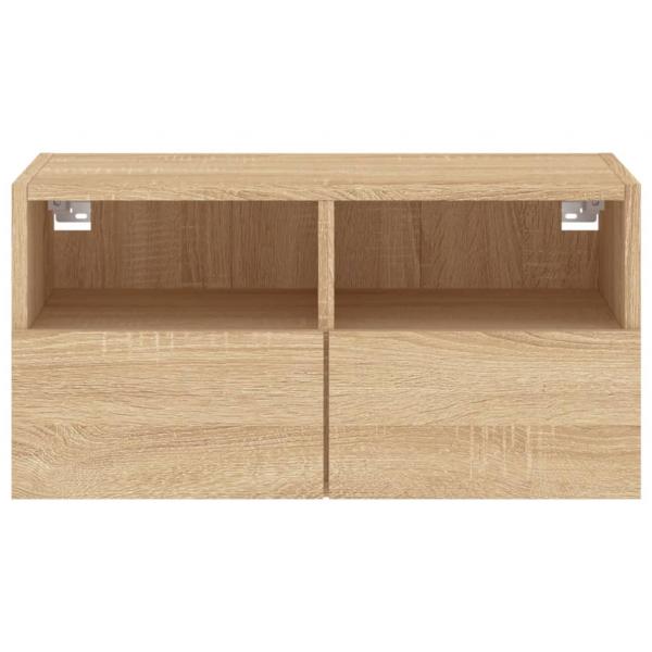 TV-Wandschrank Sonoma-Eiche 60x30x30 cm Holzwerkstoff