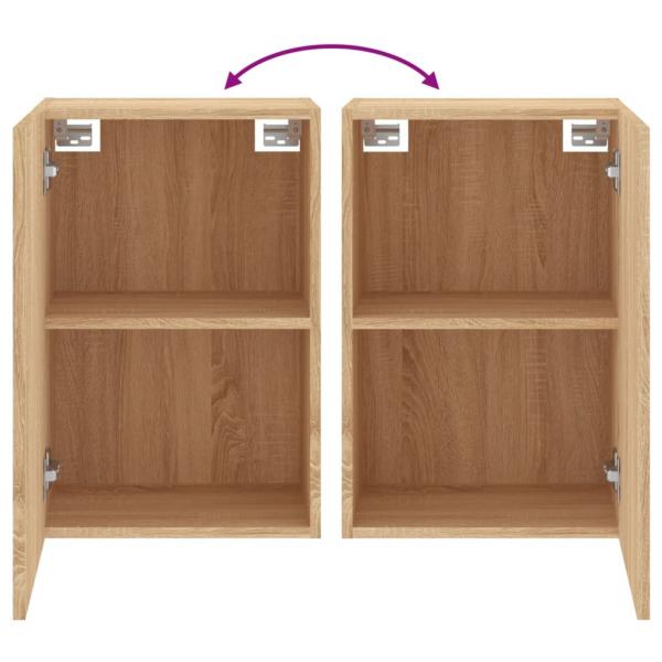 TV-Wandschrank Sonoma-Eiche 40,5x30x60 cm Holzwerkstoff