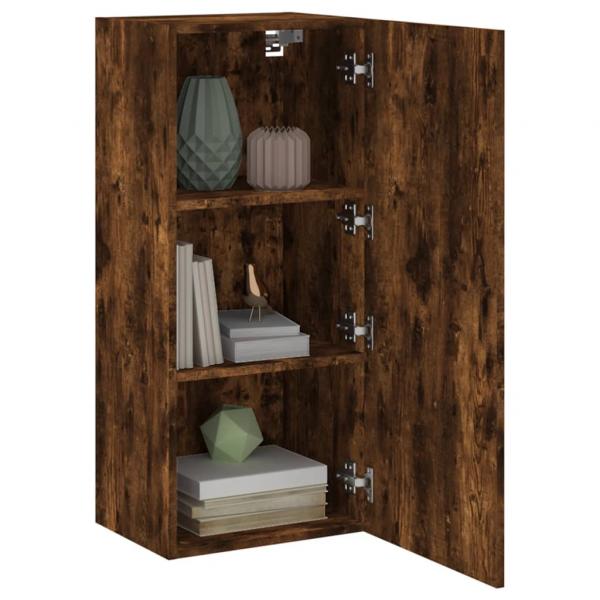 TV-Wandschrank Räuchereiche 40,5x30x90 cm Holzwerkstoff