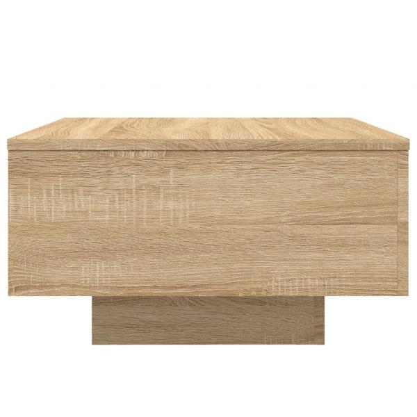 Couchtisch Sonoma-Eiche 55x55x31 cm Holzwerkstoff