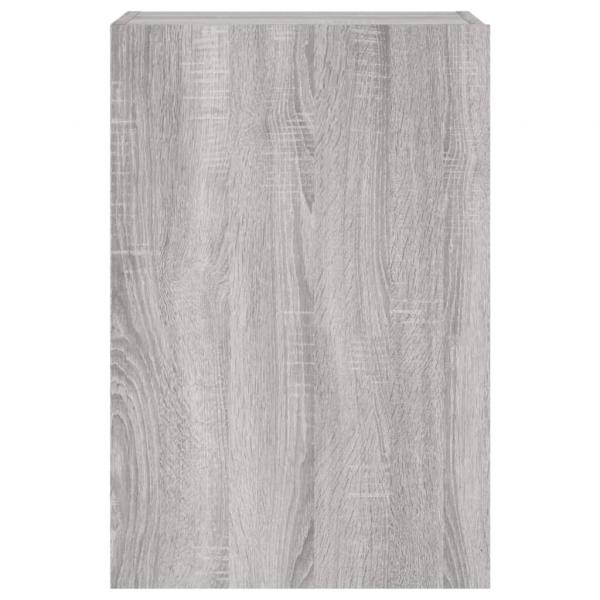 TV-Wandschrank Grau Sonoma 40,5x30x60 cm Holzwerkstoff