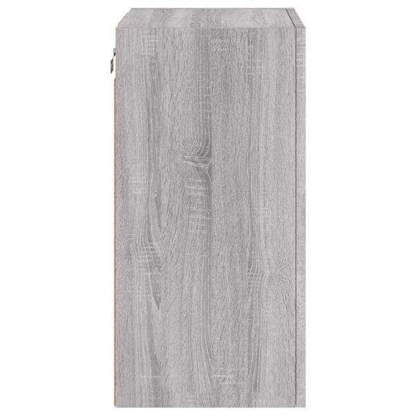 TV-Wandschrank Grau Sonoma 40,5x30x60 cm Holzwerkstoff