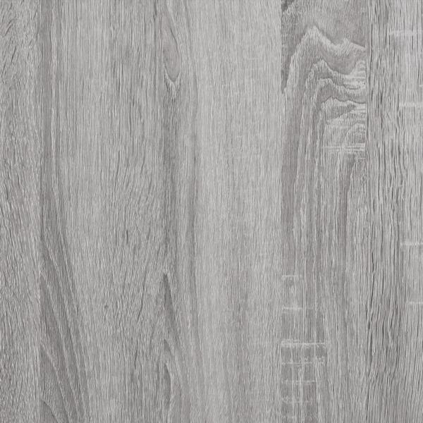 Konsolentisch mit Ablage Grau Sonoma 105x30x75cm Holzwerkstoff