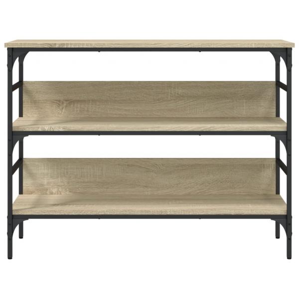 Konsolentisch Sonoma-Eiche 100x32x75 cm Holzwerkstoff