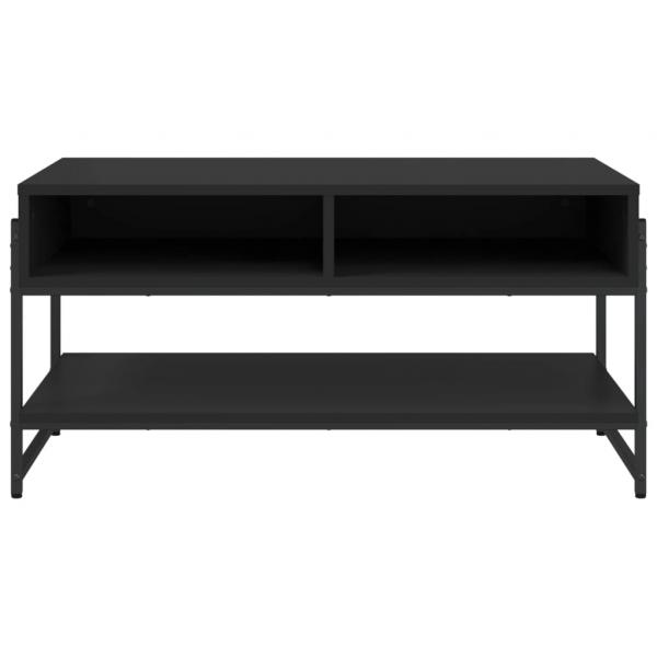 Couchtisch Schwarz 90x50x45 cm Holzwerkstoff