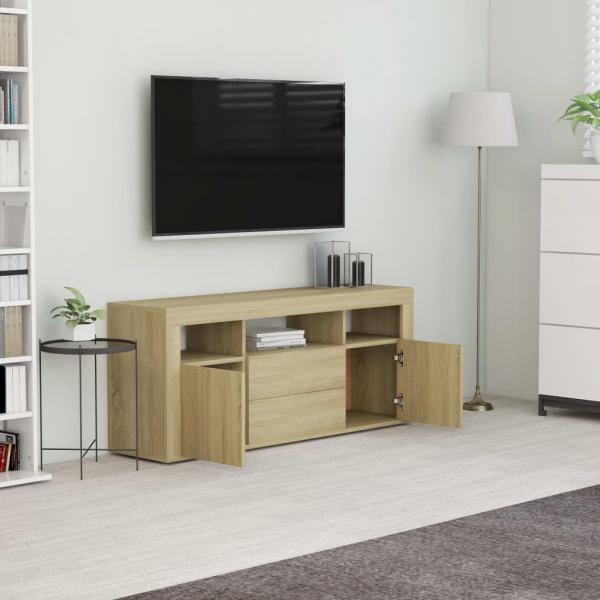 TV-Schrank Sonoma-Eiche 120x30x50 cm Holzwerkstoff