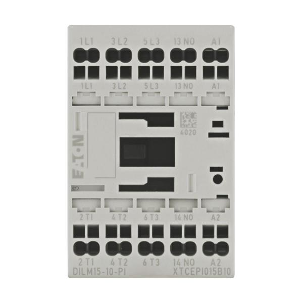 Eaton DILM15-10(24VDC)-PI Leistungsschütz, 3-polig, 380 V 400 V 7,5 kW, 1 S, 24 V DC, Gleichstrombetätigung (199253)