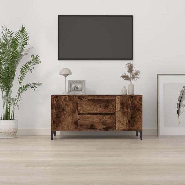 TV-Schrank Räuchereiche 102x44,5x50 cm Holzwerkstoff