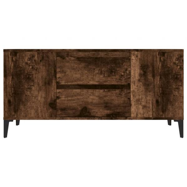 TV-Schrank Räuchereiche 102x44,5x50 cm Holzwerkstoff