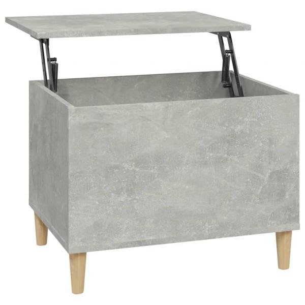 Couchtisch Betongrau 60x44,5x45 cm Holzwerkstoff