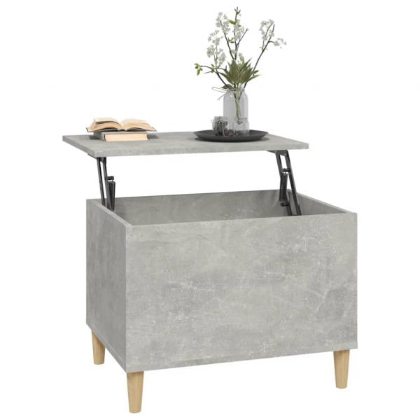 Couchtisch Betongrau 60x44,5x45 cm Holzwerkstoff