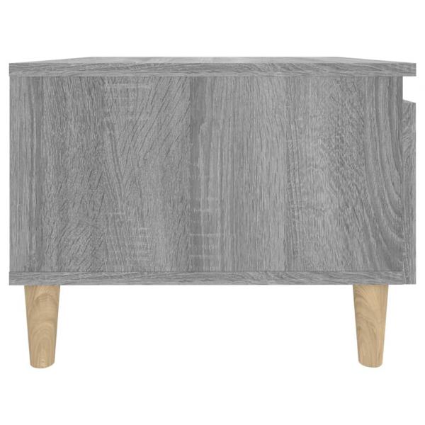 Beistelltische 2 Stk. Grau Sonoma 50x46x35 cm Holzwerkstoff