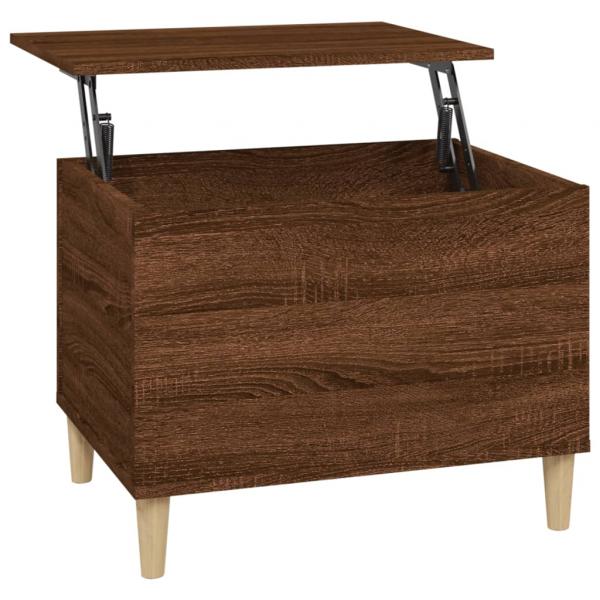 Couchtisch Braun Eichen-Optik 60x44,5x45 cm Holzwerkstoff