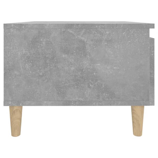 Beistelltische 2 Stk. Betongrau 50x46x35 cm Holzwerkstoff