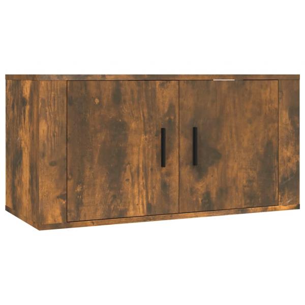 TV-Wandschrank Räuchereiche 80x34,5x40 cm