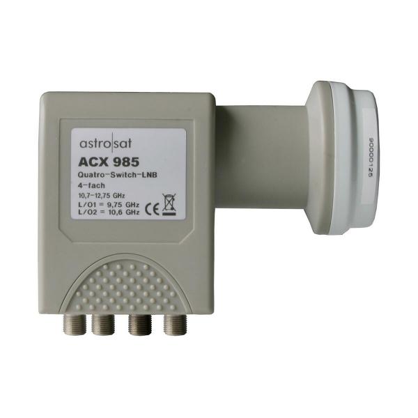 Astro SAT SET 850-44 Spiegel/Quad LNB, anthrazit (300331)