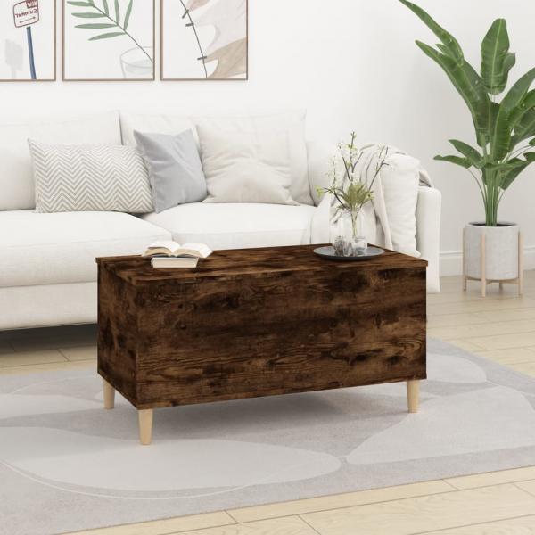 Couchtisch Räuchereiche 90x44,5x45 cm Holzwerkstoff