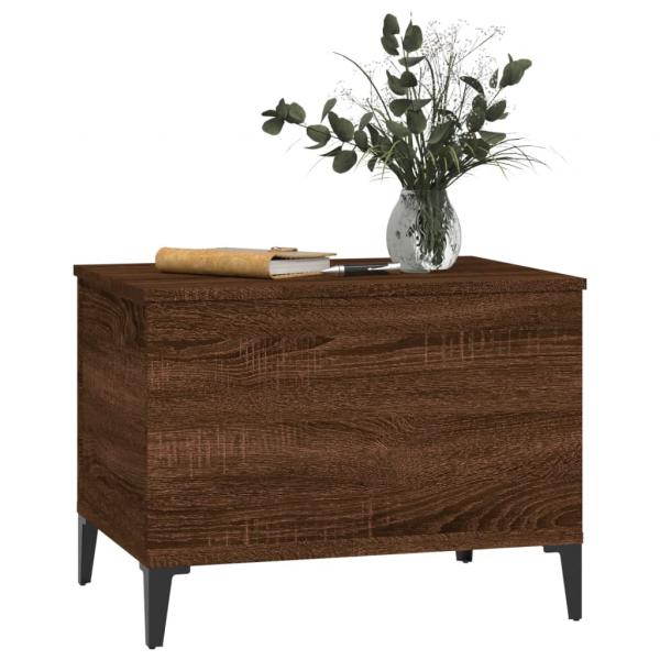 Couchtisch Braun Eichen-Optik 60x44,5x45 cm Holzwerkstoff