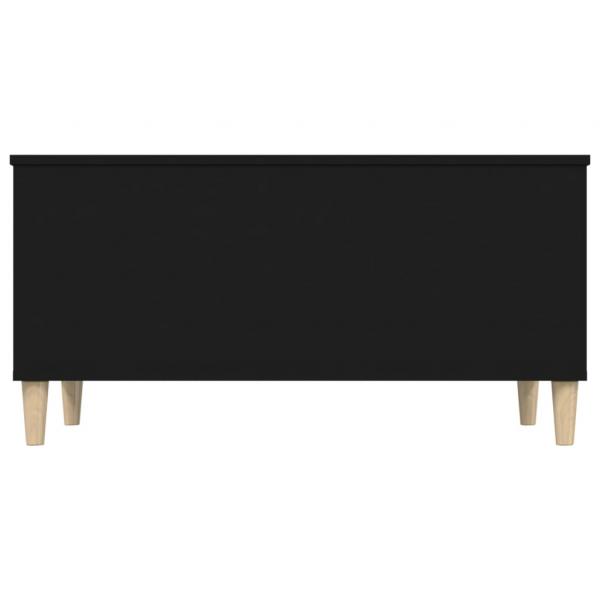 Couchtisch Schwarz 90x44,5x45 cm Holzwerkstoff