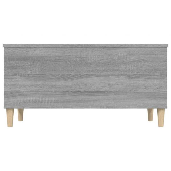 Couchtisch Grau Sonoma 90x44,5x45 cm Holzwerkstoff