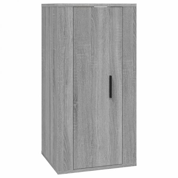 TV-Wandschrank Grau Sonoma 40x34,5x80 cm