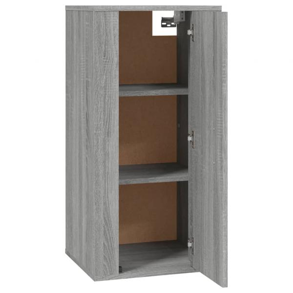 TV-Wandschrank Grau Sonoma 40x34,5x80 cm