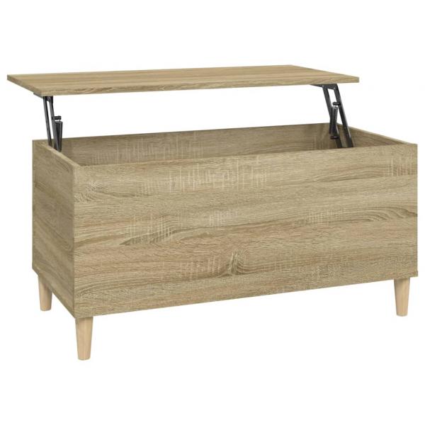 Couchtisch Sonoma-Eiche 90x44,5x45 cm Holzwerkstoff