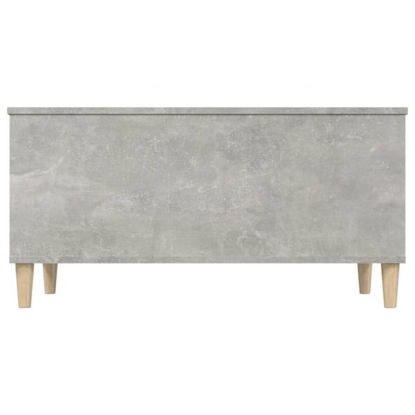 Couchtisch Betongrau 90x44,5x45 cm Holzwerkstoff