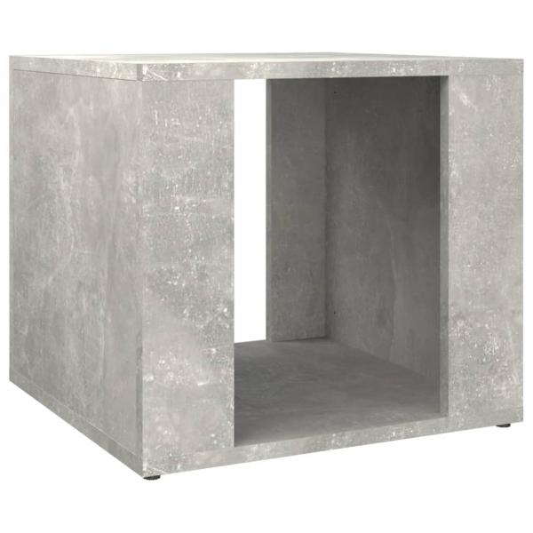 Nachttisch Betongrau 41x40x36 cm Holzwerkstoff