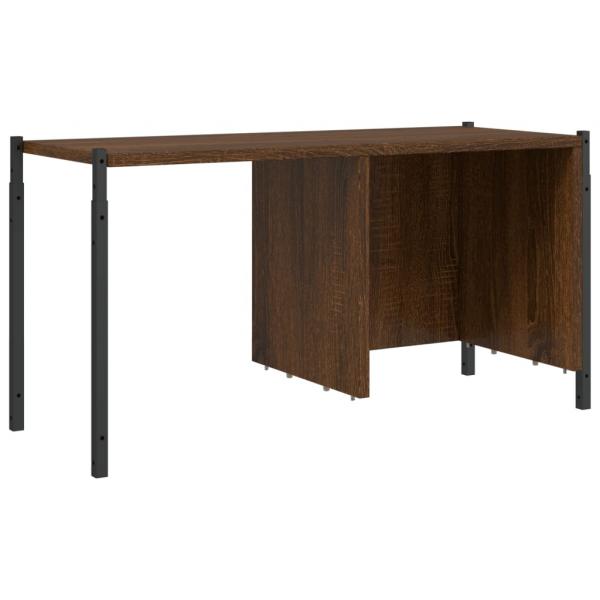 Bücherregal Braun Eichen-Optik 72x28x172 cm Holzwerkstoff