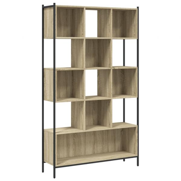 Bücherregal Sonoma-Eiche 102x28x172 cm Holzwerkstoff