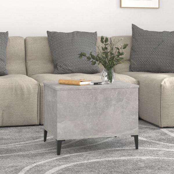 Couchtisch Betongrau 60x44,5x45 cm Holzwerkstoff