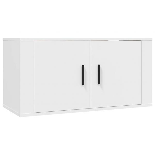 TV-Wandschrank Weiß 80x34,5x40 cm