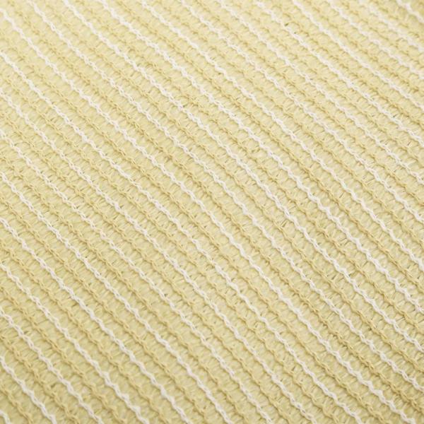 Sonnensegel 160 g/m² Beige 2,5x5 m HDPE