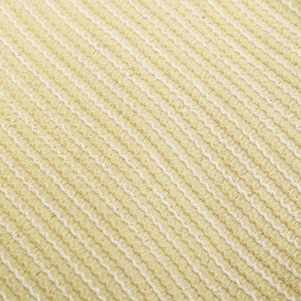 Sonnensegel 160 g/m² Beige 3x4 m HDPE