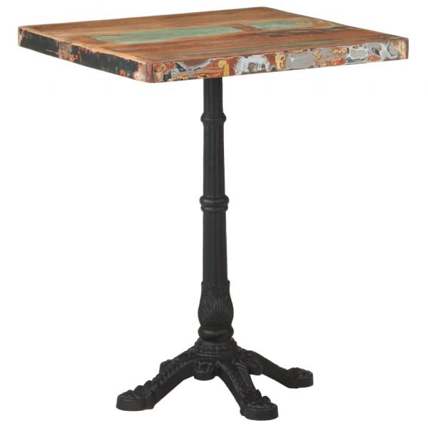 ARDEBO.de - Bistrotisch 60x60x76 cm Altholz Massiv