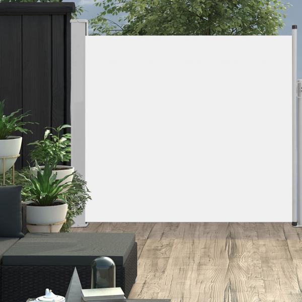 ARDEBO.de - Ausziehbare Seitenmarkise 170×300 cm Creme