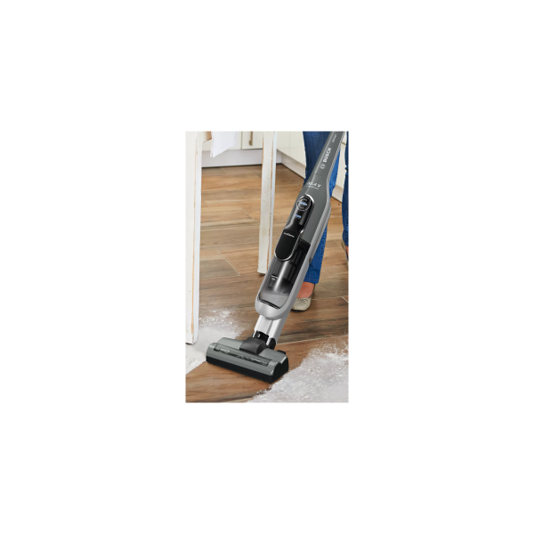 Bosch BBH7SIL Akku- Staubsauger Athlet 32.4V, SmartSensor Control, Integriertes RotationClean System, Starke Reinigungsleistung, AllFloor HighPower Brush, grau/silber