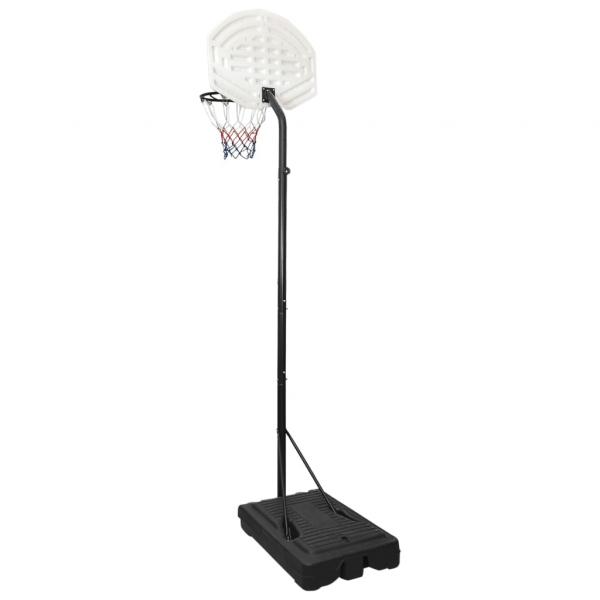 Basketballständer Weiß 282-352 cm Polyethylen