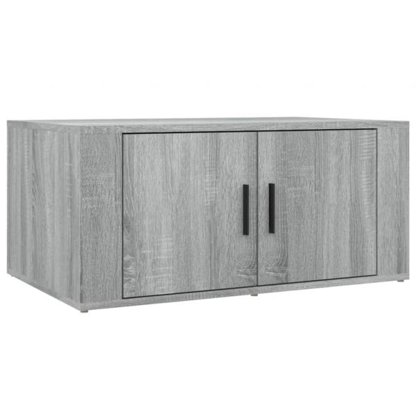 Couchtisch Grau Sonoma 80x50x36 cm Holzwerkstoff