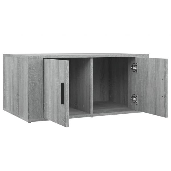 Couchtisch Grau Sonoma 80x50x36 cm Holzwerkstoff