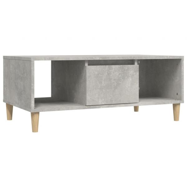 Couchtisch Betongrau 90x50x36,5 cm Holzwerkstoff