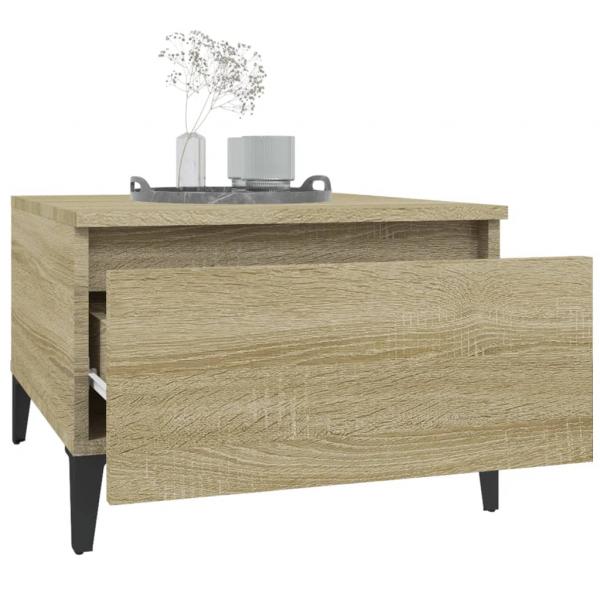 Beistelltisch Sonoma-Eiche 50x46x35 cm Holzwerkstoff