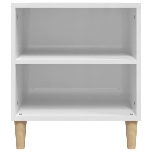 TV-Schrank Hochglanz-Weiß 102x44,5x50 cm Holzwerkstoff