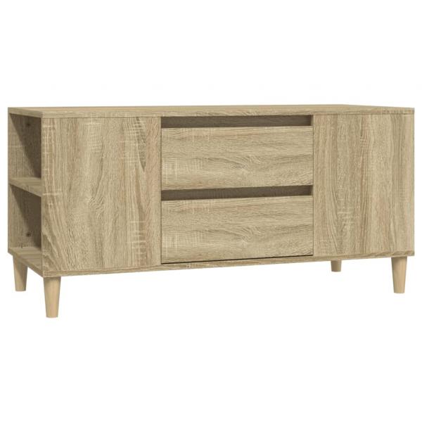 TV-Schrank Sonoma-Eiche 102x44,5x50 cm Holzwerkstoff