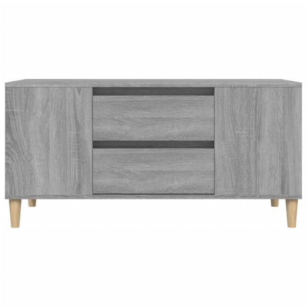 TV-Schrank Grau Sonoma 102x44,5x50 cm Holzwerkstoff