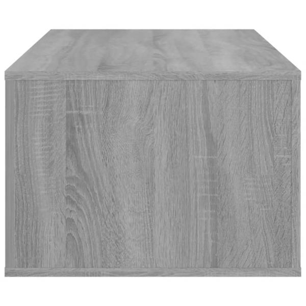 Couchtisch Grau Sonoma 100x50,5x35 cm Holzwerkstoff