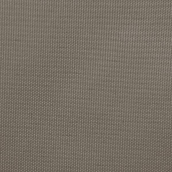 Sonnensegel Oxford-Gewebe Quadratisch 3x3 m Taupe