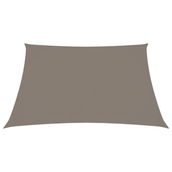 Sonnensegel Oxford-Gewebe Quadratisch 3x3 m Taupe