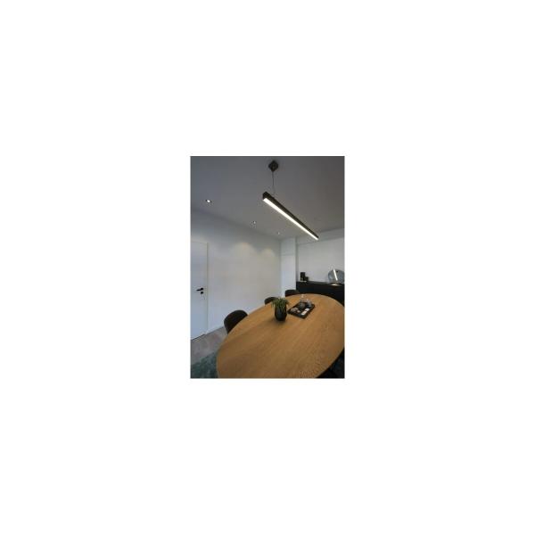 SLV GLENOS Profilpendelleuchte, LED, 4000K, schwarz, 2 m, 85W (1001409)